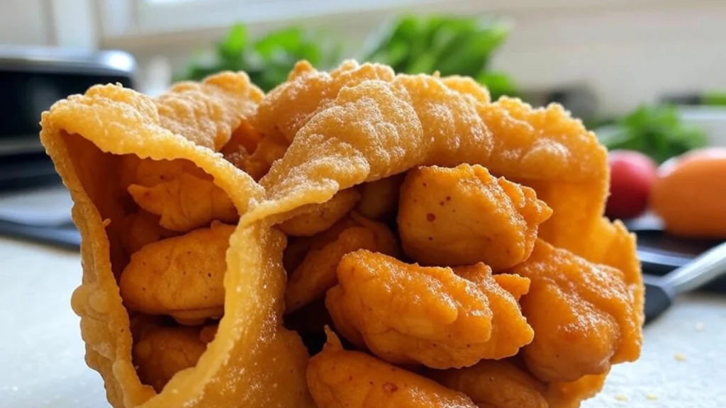 Tahu Kriuk Isi Ayam Pedas: Kreasi Viral yang Menggugah Selera