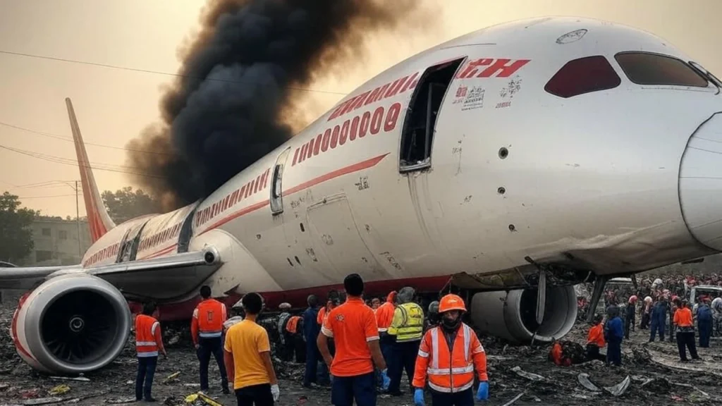 Kecelakaan Tragis Pesawat Air India di Ahmedabad
