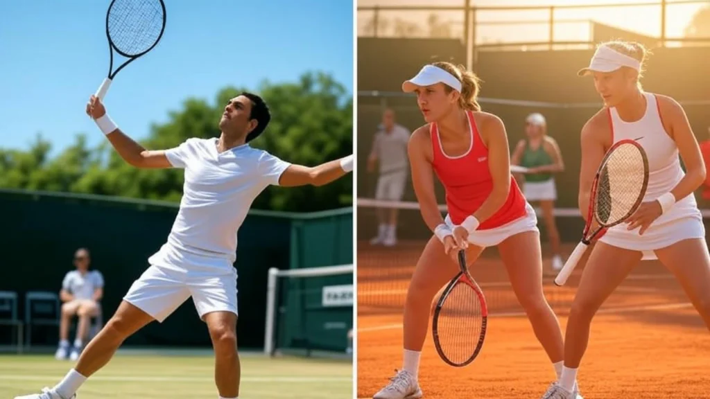 Mengenal Perbedaan Antara Tenis Tunggal dan Ganda
