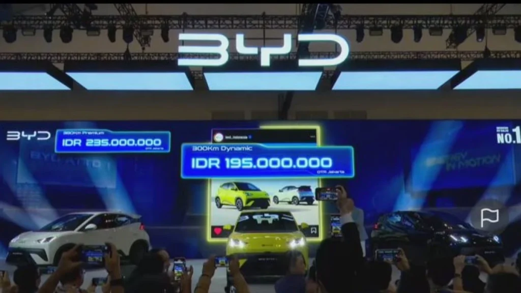 BYD Siapkan Mobil Listrik Terbaru untuk Pasar Indonesia