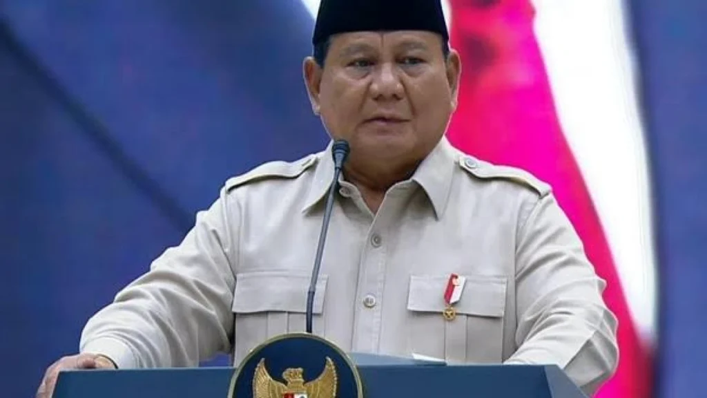 Prabowo Subianto Soroti Gerakan 'Indonesia Gelap' dalam Kongres PSI