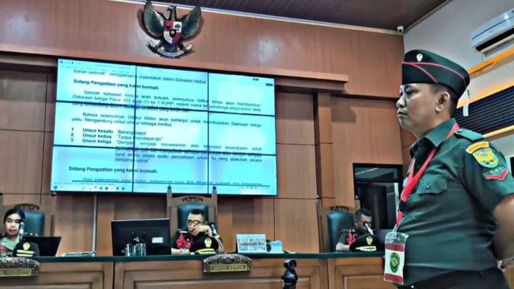 Kopda Bazarsah Dituntut Hukuman Mati atas Penembakan Anggota Polisi di Lampung