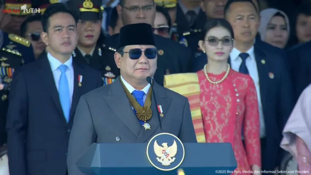 Presiden Prabowo Berikan Apresiasi di Peringatan Hari Bhayangkara ke-79