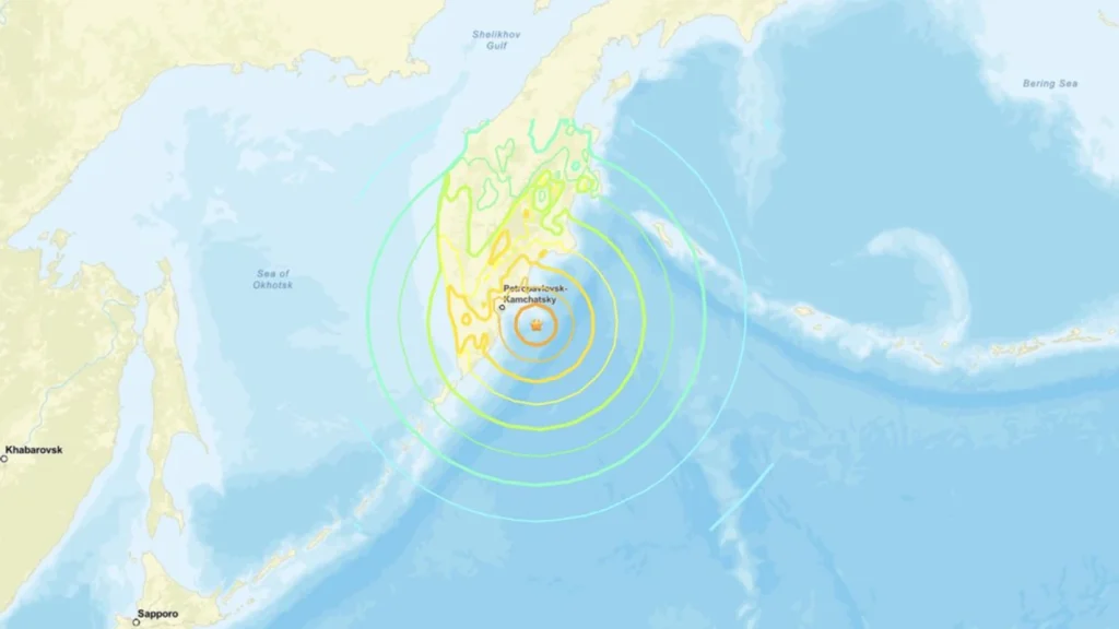 Gempa Magnitudo 8,7 Guncang Lepas Pantai Kamchatka, Jepang Keluarkan Peringatan Tsunami