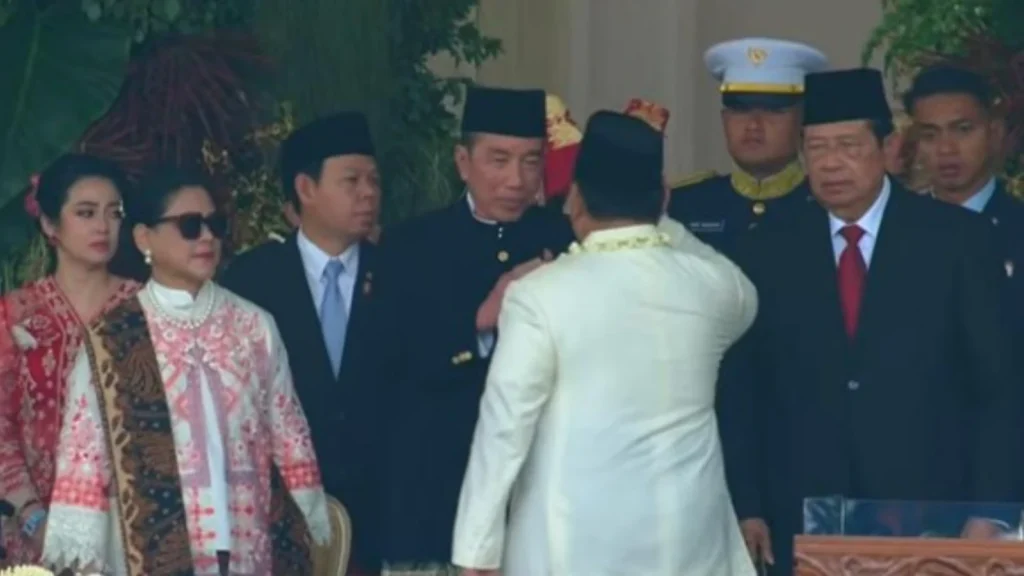 Peringatan HUT ke-80 RI: Prabowo Hormati SBY dan Jokowi di Istana Merdeka
