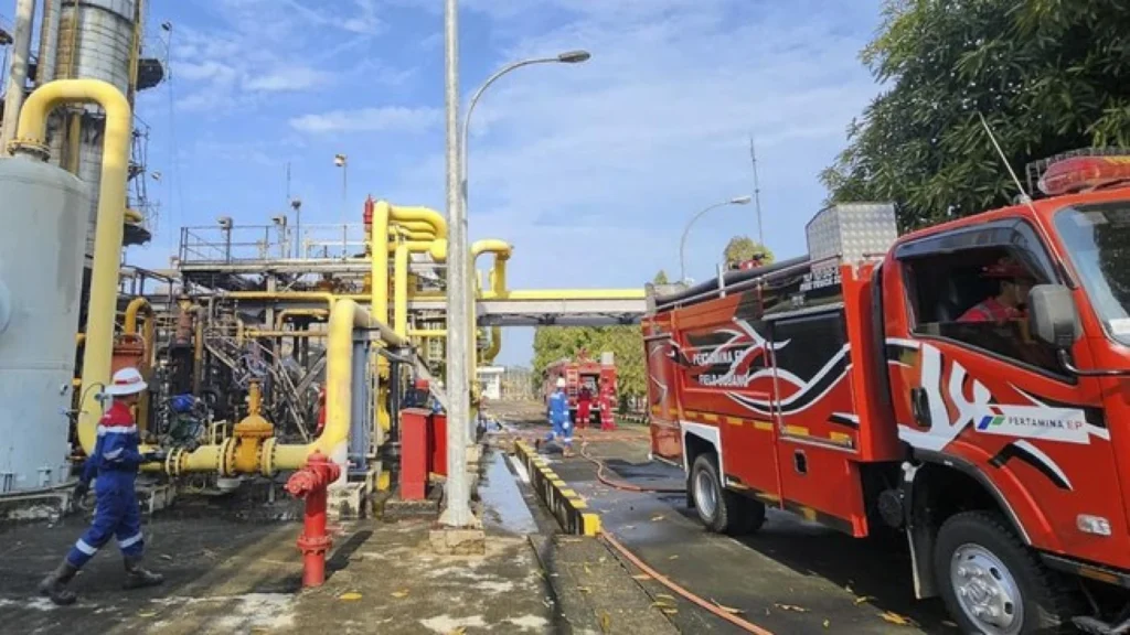 Kebakaran di Stasiun Pengumpul Subang: Pertamina EP Tanggapi Cepat