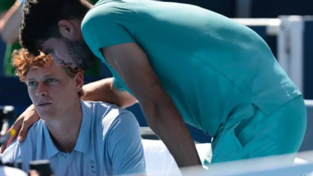 Carlos Alcaraz Dominasi Cincinnati Open, Jannik Sinner Mundur Karena Cedera